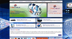Desktop Screenshot of digicable.in